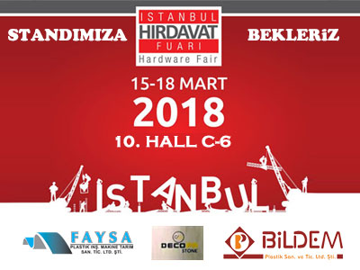 ??stanbul H??rdavat Fuar??nda stand??m??za bekleriz